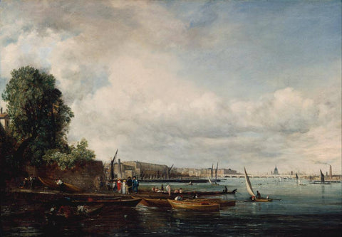 Waterloo Bridge - John Constable Painting - Life Size Posters by John Constable