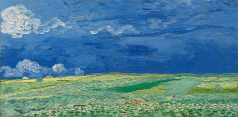 Wheatfield With Thunderclouds (Korenveld_onder_onweerslucht) - Vincent van Gogh - Art Prints