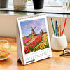 2025 Desk Calendar - Blossoms - Floral Pictures