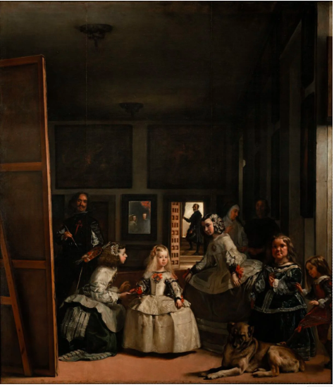 Las Meninas - (The Ladies-in-waiting) Canvas Print Rolled • 21x24 inches(On Sale 25% OFF)