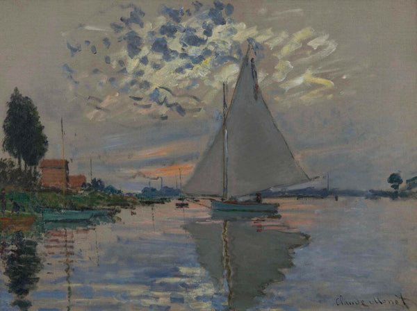 Sailboat – Claude Monet Painting – Impressionist Art - Art Prints