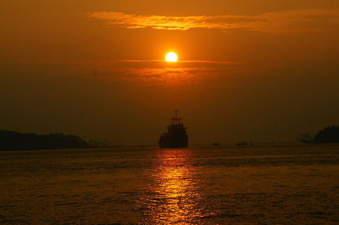 Lovely Sunset At Kochi - Art Prints