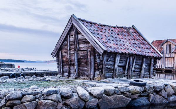 Old Boathouse - Art Prints