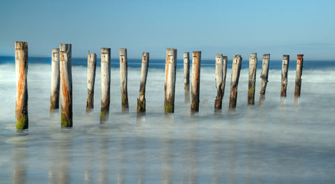 St Clair Breakwall by Duane Norrie Photography
