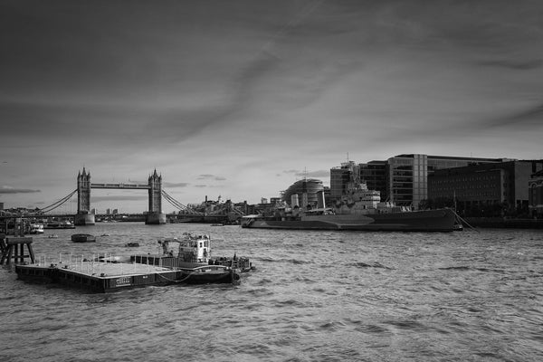 Hms Belfast - Art Prints