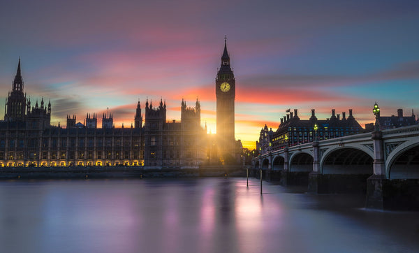 Big Ben At Dusk - Canvas Prints