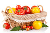 Fresh Veggie Basket - Canvas Prints