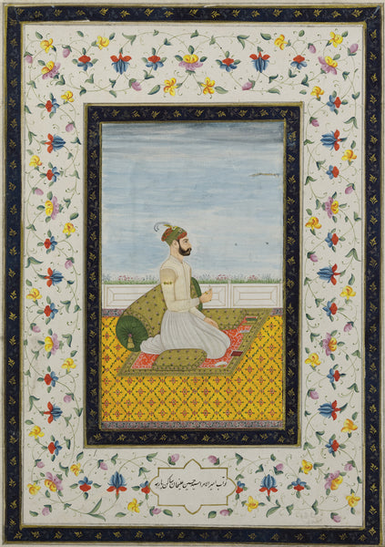 Indian Miniature Art - Rajput painting - King Rao Jodha - Posters