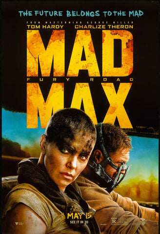 Mad Max: Fury Road Movie Promotional Artwork - Framed Prints