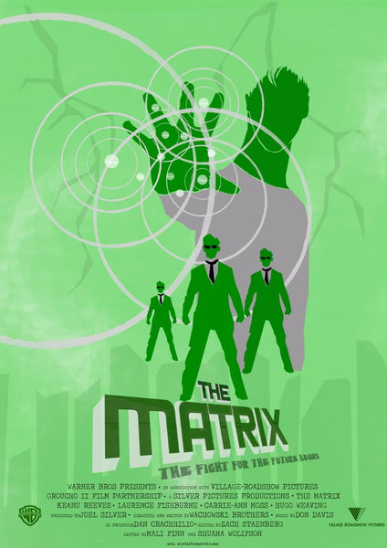 The Matrix Fan Art - Canvas Prints