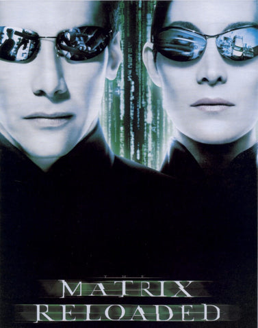 The Matrix Reloaded Movie Promotional Artwork - Posters