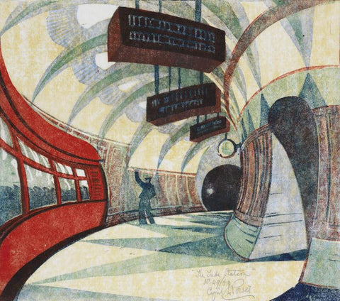 The Tube Station - Framed Prints