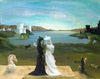 The Chess Queens - Muriel Streeter - Surrealist Painting - Framed Prints