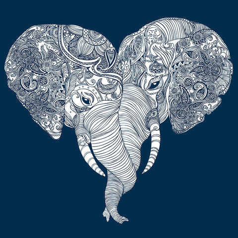 Valentine's Day Gift - Love Elephant - Art Prints