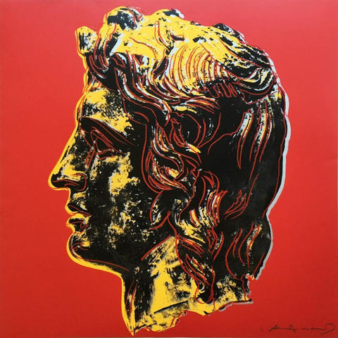 Alexander The Great - Framed Prints by Andy Warhol