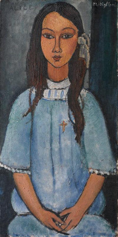 Alice - Framed Prints by Amedeo Modigliani