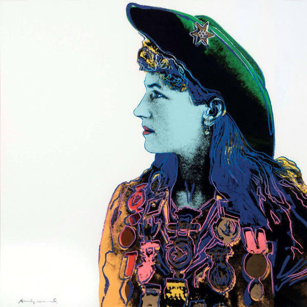 Annie Oakley - Cowboys And Indians Series - Andy Warhol - Pop Art Print - Posters