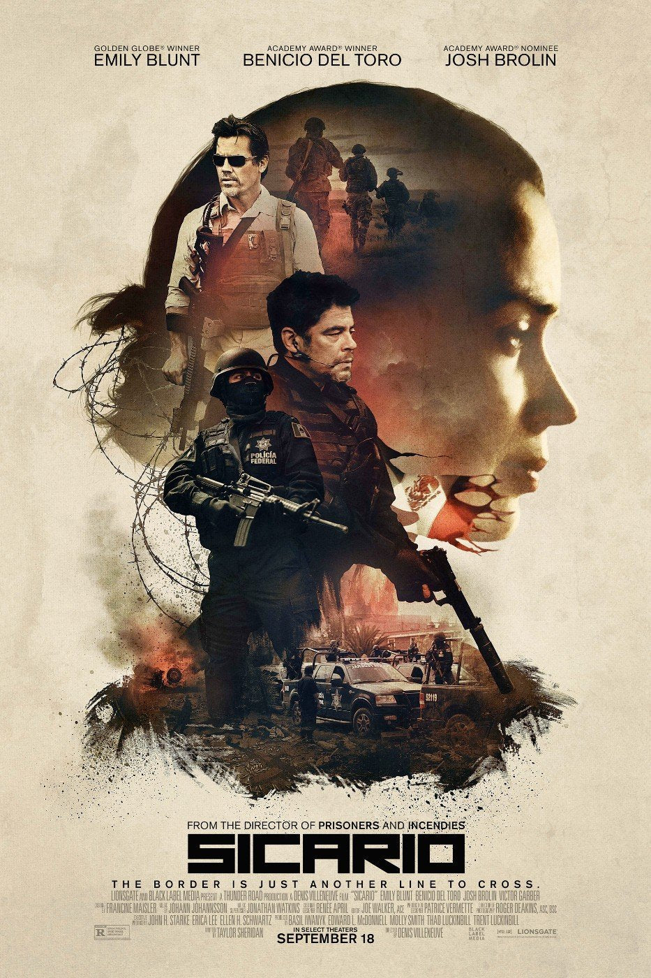 Tallenge Hollywood Collection - Movie Poster -Sicario - Framed Prints by  Joel Jerry, Buy Posters, Frames, Canvas & Digital Art Prints