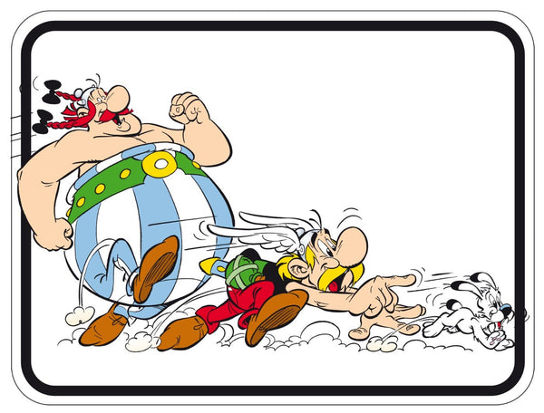 Asterix Obelix And Dogmatix - Chase - Canvas Prints