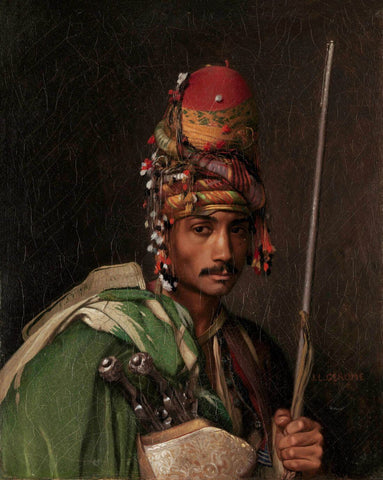 Bashi Bazouk - Jean-Léon Gérôme - Orientalist Painting - Canvas Prints