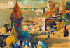 Benares - Sayed Haider Raza - Canvas Prints