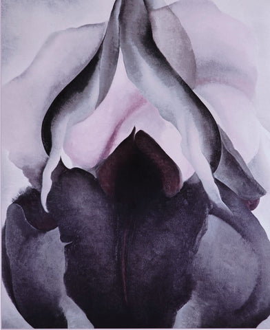 Black Iris - Large Art Prints by Georgia OKeeffe