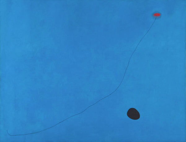 Bleu Blue 3 - Joan Miro - Canvas Prints