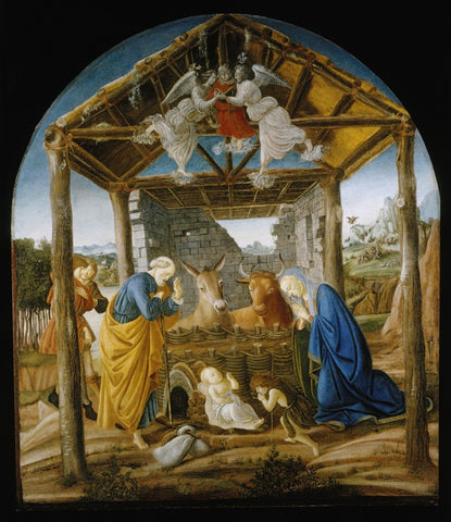 The Nativity - Canvas Prints by Sandro Botticelli