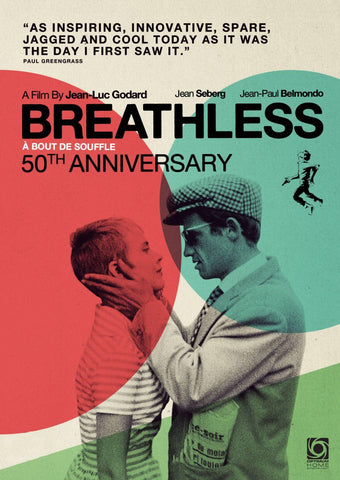 Breathless (A Bout De Souffle) - Jean-Luc Godard - French New Wave Cinema 50th Anniversary Poster - Posters