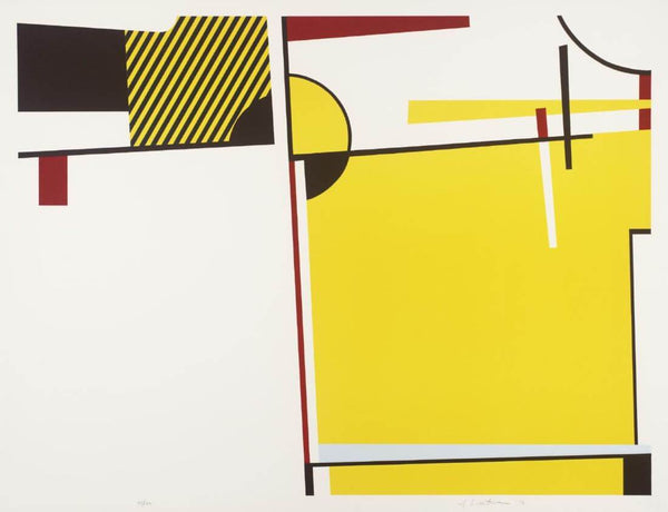 Bull Profile Series, Plate VI – Roy Lichtenstein – Pop Art Painting - Framed Prints