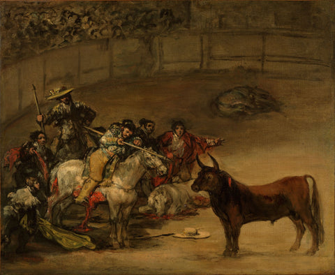 Bullfight, Suerte de Varas - Large Art Prints by Francisco Goya