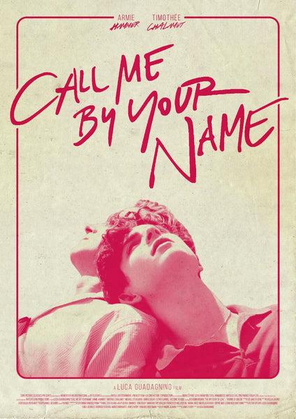 Call Me By Your Name - Tallenge Hollywood Movie Retro Style Poster - Framed Prints