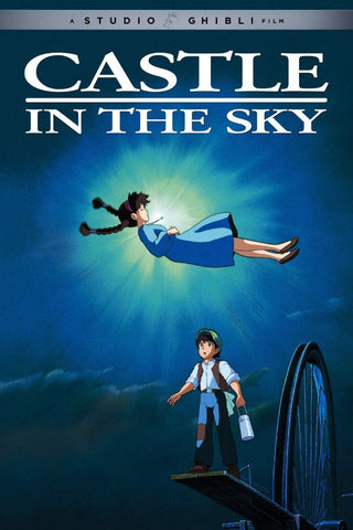 Castle In The Sky - Studio Ghibli Japanaese Animated Movie Poster - Life Size Posters by Tallenge