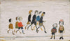 Children Walking - L S Lowry RA - Large Art Prints