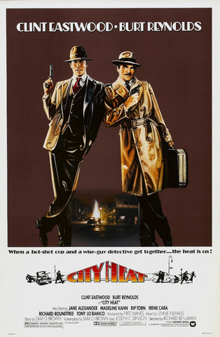 City Heat - Clint Eastwood Burt Reynolds -  Hollywood Classic Movie - Posters