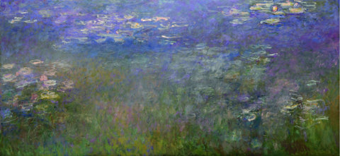 Water Lilies - Large Art Prints by Claude Monet