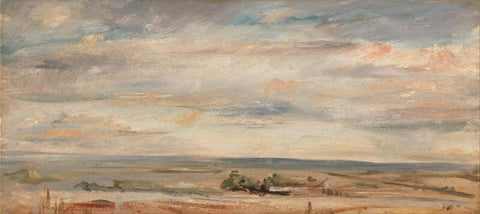 Cloud Study Early Morning Looking East From Hampstead - Life Size Posters by John Constable