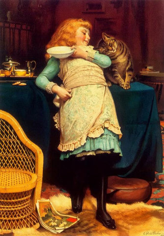 Coaxing Is Better Than Teasing, 1883 - Art Prints