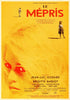 Contempt (Brigitte Bardot) Le Mepris- Jean-Luc Godard - French New Wave Cinema Art Poster - Life Size Posters