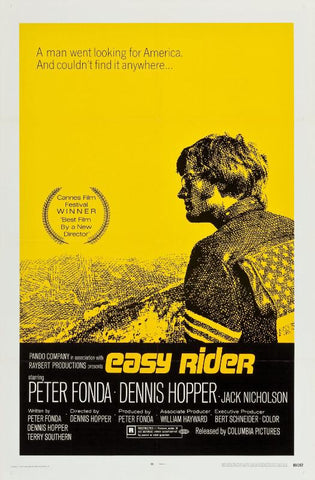 Cult Movie Poster Art - Easy Rider - Tallenge Hollywood Poster Collection - Framed Prints by Tallenge Store