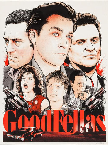 Cult Movie Poster Art - GoodFellas - Robert De Niro - Tallenge Hollywood Poster Collection - Canvas Prints by Tallenge Store