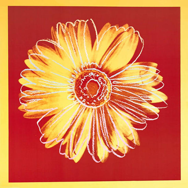 Daisy (Yellow) - Andy Warhol - Pop Art Print - Art Prints