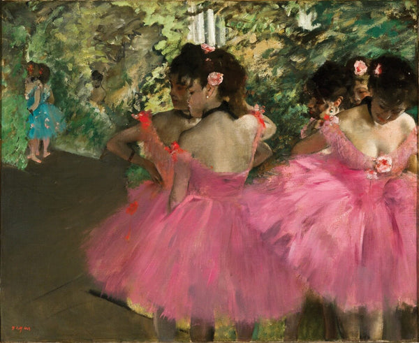 Dancers In Pink - Canvas Prints