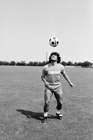 Diego Maradona - Football Legend - Soccer Sports Poster - Large Art Prints by Joel Jerry