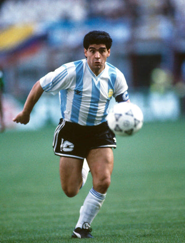 Diego Maradona - Football Legend - Sports Poster 5 - Large Art Prints by Joel Jerry