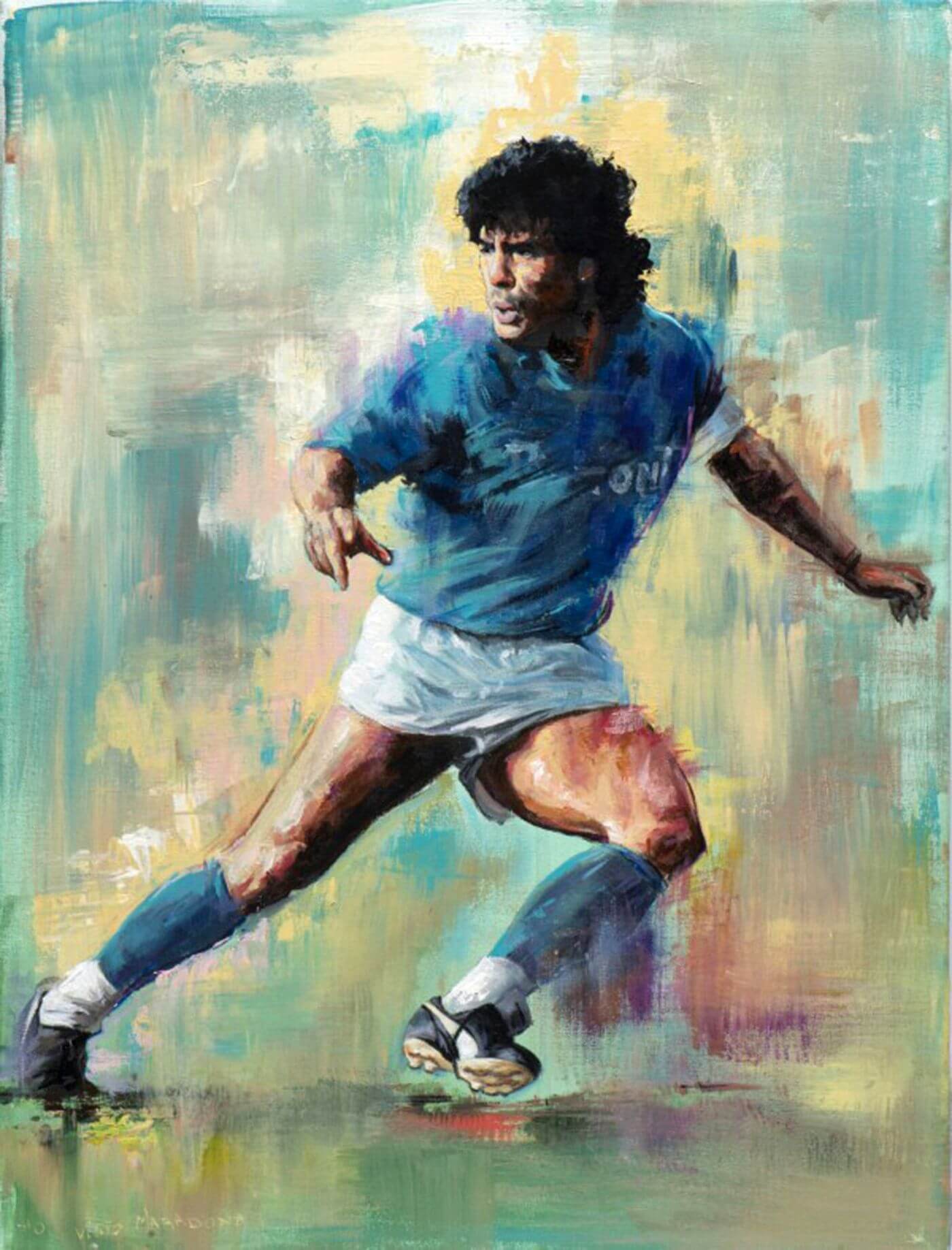 GIULIZ Canvas Wall Art 40*60cm No Frame Pelé Diego Maradona Motorsport for  Wall Decorations Home Bedroom : : Home & Kitchen