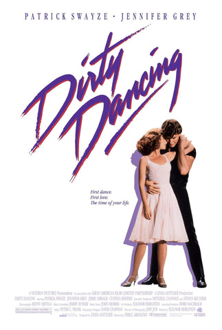 Dirty Dancing - Patrick Swayze - Hollywood English Musical Movie Poster - Canvas Prints by Tim