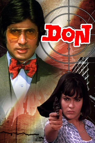 Don - Amitabh Bachchan - Hindi Movie Poster - Tallenge Bollywood Poster Collection - Canvas Prints by Tallenge Store