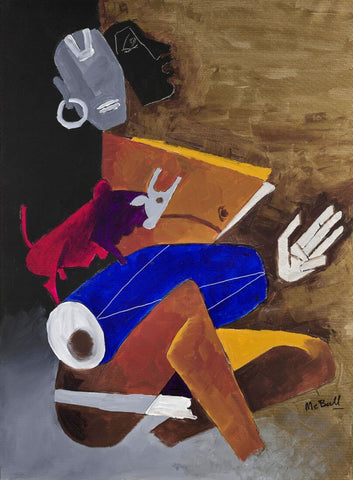 Drummer - Maqbool Fida Husain Painting - Canvas Prints