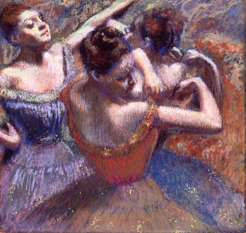 Edgar Degas - The Dancers - Large Art Prints by Edgar Degas